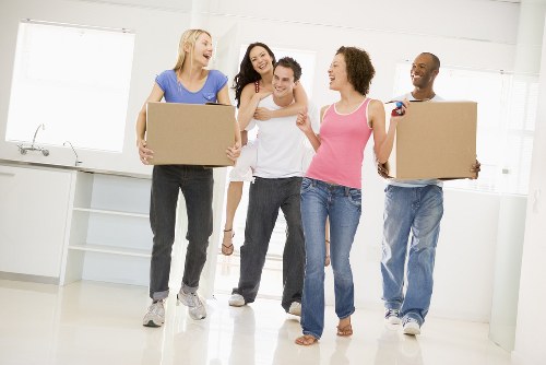 Organised relocation work in a St Johns Wood property