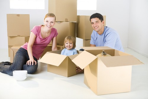 Removals team planning a move in Stjohnswood