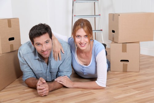 Professional packing service for a Stjohnswood home move