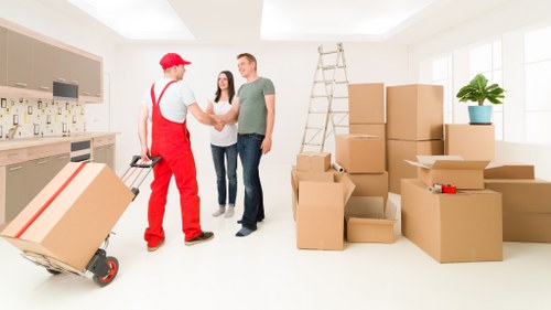 Eco-friendly removals team focusing on reuse and recycling