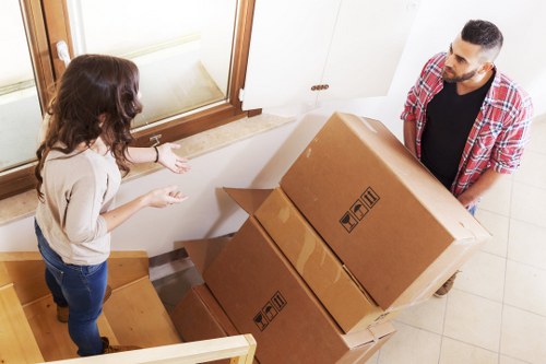 Residential moving van support for apartments and houses in Stjohnswood