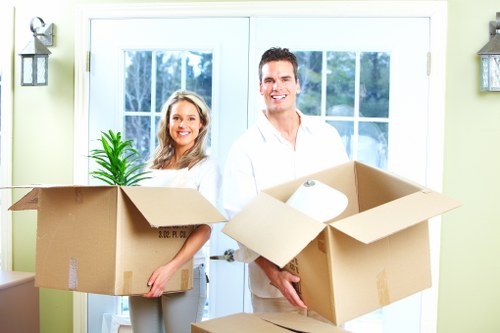 Packing and loading service for a local removals job