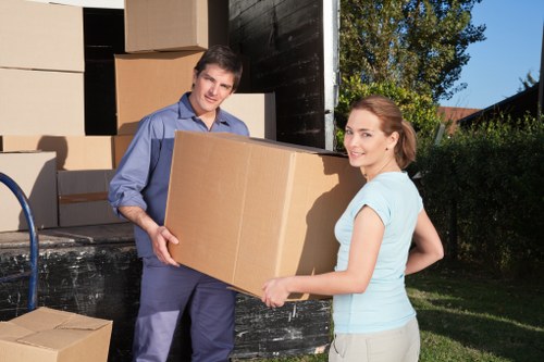 Commercial removals support for a business move in Stjohnswood