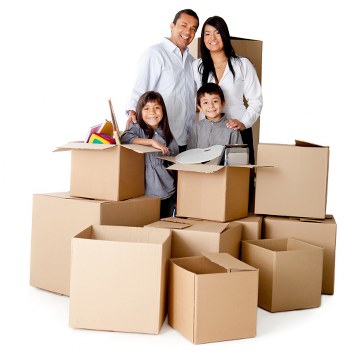 Local removal van and organised moving day preparation in Stjohnswood
